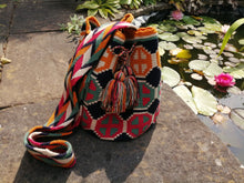 Load image into Gallery viewer, Cross-body Handmade Bags Mochilas Wayuu Collection Caribe - Las Olas