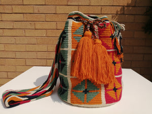 Cross-body Handmade Bags Mochilas Wayuu Collection Caribe - Barú