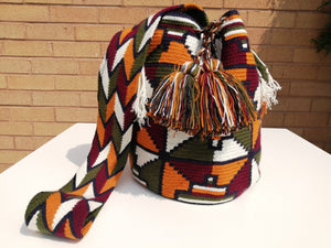 Handmade Cross-body Bags Mochilas Wayuu Collection Andes - Bogotá