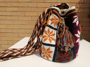 Handmade Cross-body Bags Mochilas Wayuu Collection Andes - Chía