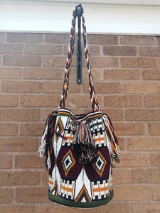 Handmade Cross-body Bags Mochilas Wayuu Collection Andes - Sopó