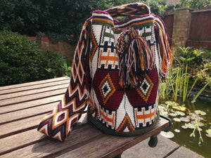 Handmade Cross-body Bags Mochilas Wayuu Collection Andes - Sopó