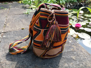 Handmade Cross-body Bags Mochilas Wayuu Collection Andes - Moncerrate