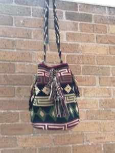 Handmade Cross-body Bags Mochilas Wayuu Collection Andes - Centro