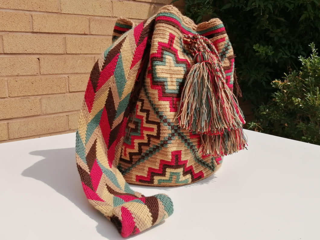 Handmade Cross-body Bags Mochilas Wayuu Collection Andes - Chapinero