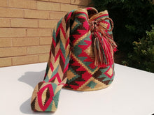 Load image into Gallery viewer, Handmade Cross-body Bags Mochilas Wayuu Collection Andes - Rosa