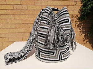 Handmade Cross-body Bags Mochilas Wayuu Collection Natural - Valle