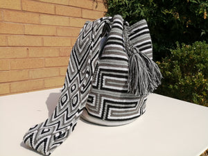 Handmade Cross-body Bags Mochilas Wayuu Collection Natural - Valle