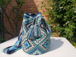 Authentic Handmade Mochilas Wayuu Bags - Cielo Dos