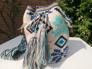 Authentic Handmade Mochilas Wayuu Bags - Cielo Cinco