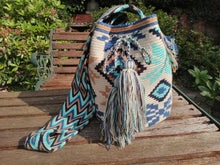 Load image into Gallery viewer, Authentic Handmade Mochilas Wayuu Bags - Cielo Cinco