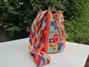 Authentic Handmade Mochilas Wayuu Bags - Sol Dos