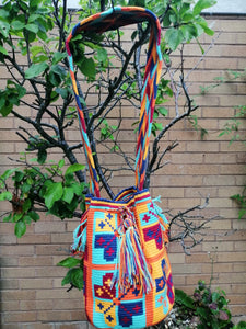 Authentic Handmade Mochilas Wayuu Bags - Sol Dos