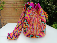Load image into Gallery viewer, Authentic Handmade Mochilas Wayuu Bags - Sol Seis