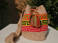 Load image into Gallery viewer, Authentic Handmade Mochilas Wayuu Bags - Carnaval Tres