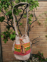 Load image into Gallery viewer, Authentic Handmade Mochilas Wayuu Bags - Carnaval Tres