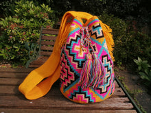 Load image into Gallery viewer, Authentic Handmade Mochilas Wayuu Bags - Carnaval Cuatro
