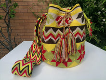 Load image into Gallery viewer, Authentic Handmade Mochilas Wayuu Bags - Carnaval Seis