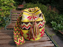 Load image into Gallery viewer, Authentic Handmade Mochilas Wayuu Bags - Carnaval Seis