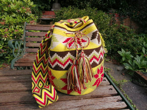 Authentic Handmade Mochilas Wayuu Bags - Carnaval Seis