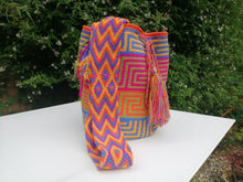 Load image into Gallery viewer, Original Handmade Mochilas Wayuu Bags - Rainbow Dos