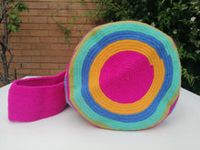 Load image into Gallery viewer, Original Handmade Mochilas Wayuu Bags - Rainbow Cuatro