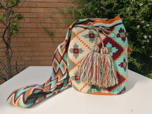 Load image into Gallery viewer, Original Handmade Mochilas Wayuu Bags - Pastel Dos