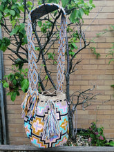 Load image into Gallery viewer, Original Handmade Mochilas Wayuu Bags - Pastel Cuatro