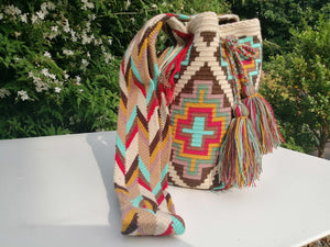 Authentic Handmade Mochilas Wayuu Bags - Guajira Cinco