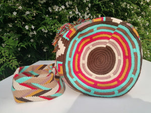 Authentic Handmade Mochilas Wayuu Bags - Guajira Cinco