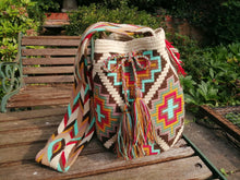 Load image into Gallery viewer, Authentic Handmade Mochilas Wayuu Bags - Guajira Cinco