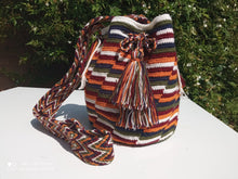 Load image into Gallery viewer, Authentic Handmade Bags Mochilas Wayuu CARNAVAL COLLECTION MEDIANA Huaretpa