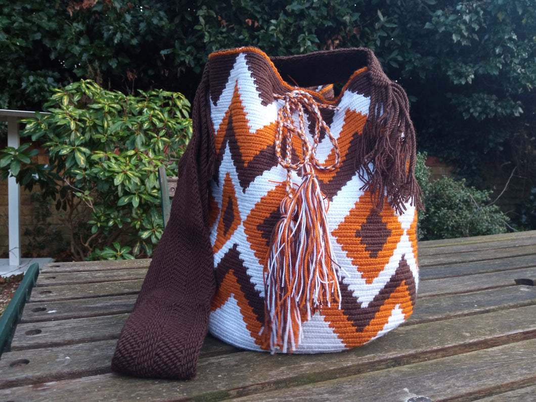 Mochila Wayuu Authentic Handmade Mochila Wayuu - Cundinamarca Fosca