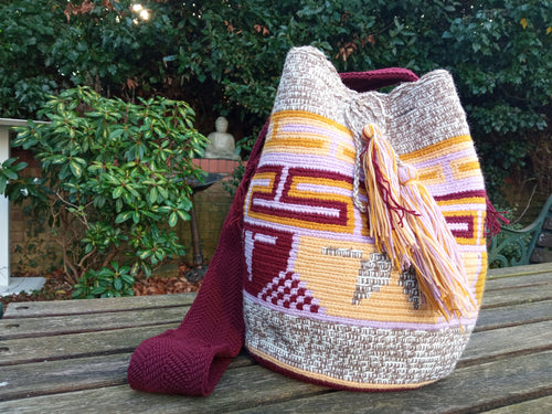 Mochila Wayuu 100% Authentic Handmade Mochila Wayuu - Cundinamarca Silvania