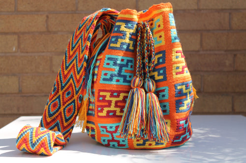 Original Handmade Bags Mochilas Wayuu  Collection Bonita VII
